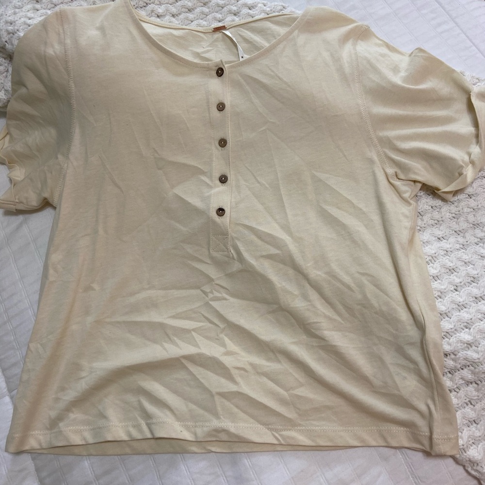Free People button up shirt